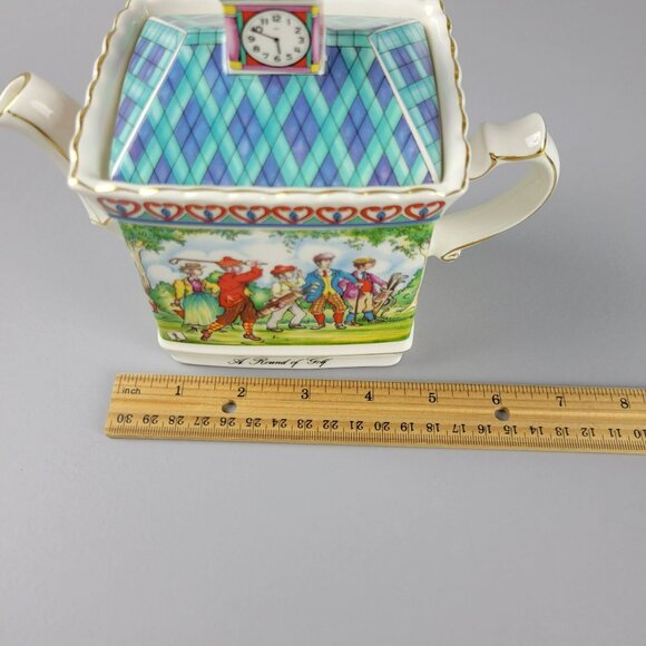 Sadler A Round Of Golf Mini Teapot Championship Collection England Discontinued - Picture 14 of 16